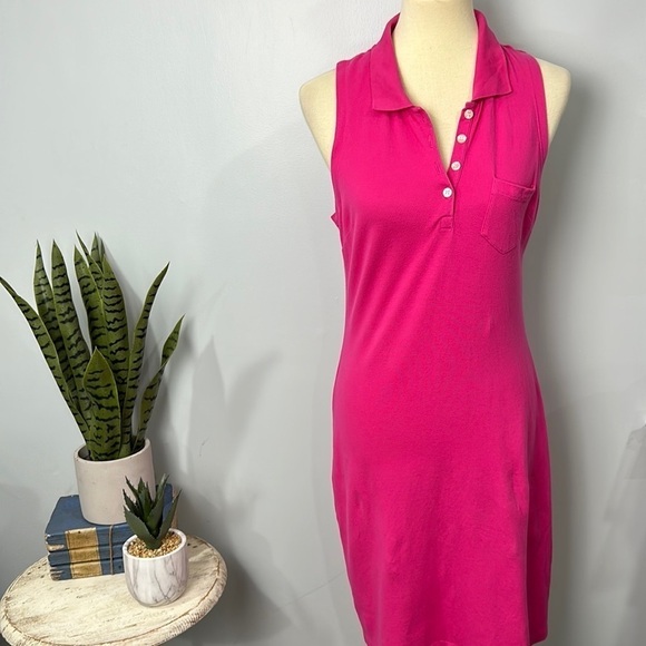 Boston Proper polo dress pink size small - Picture 1 of 7